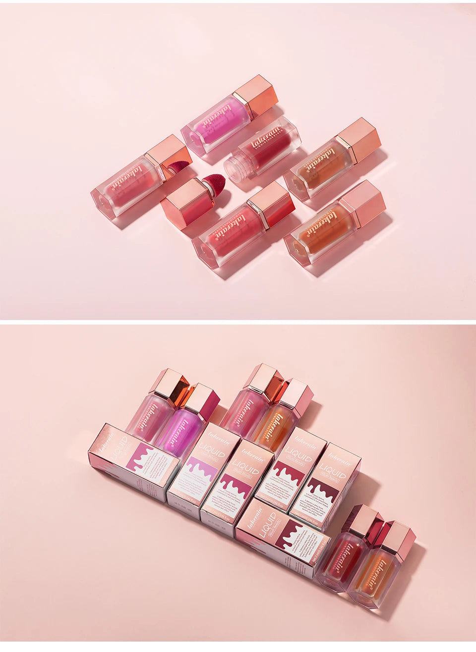 Daily Makeup Liquid Blush Long Lasting Waterproof Matte Velvet Formula