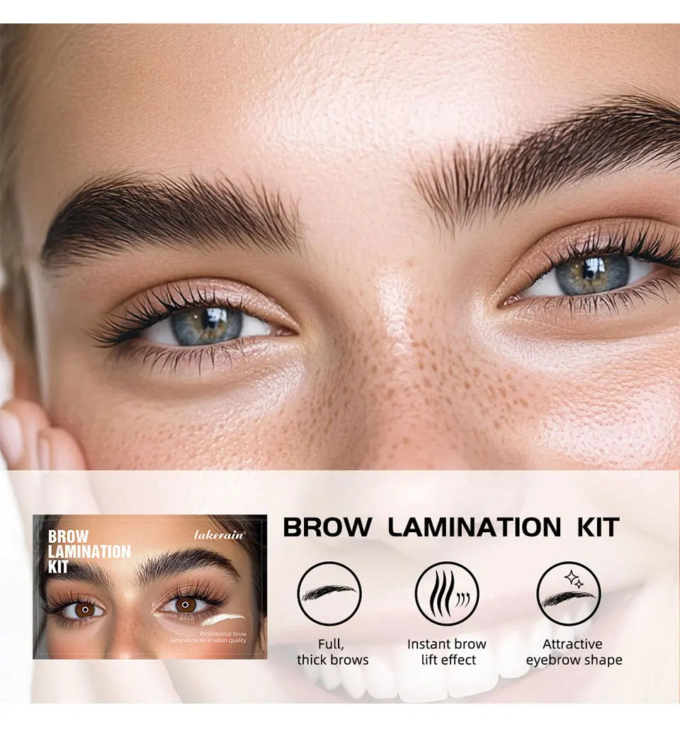 At Home Brow Lamination Kit Semi-Permanent Eyebrow Fixation Set - 21