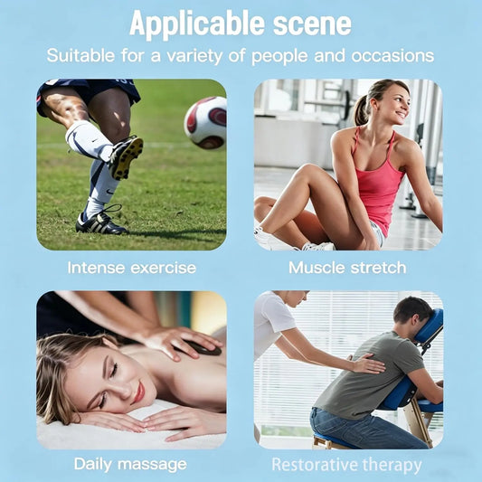 At home body recovery electric fascia massager for deep muscle relaxation