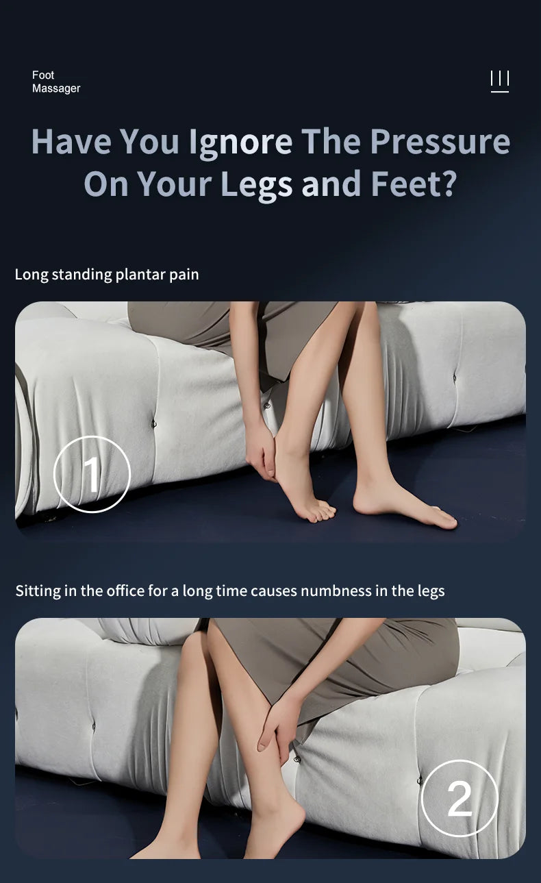 At home foot massager machine for deep relaxation and better blood flow - 8