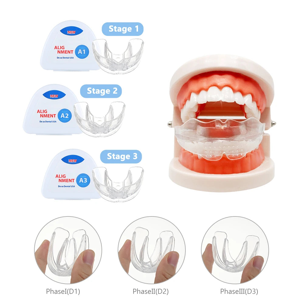 Kid teeth alignment dental trainer for home use