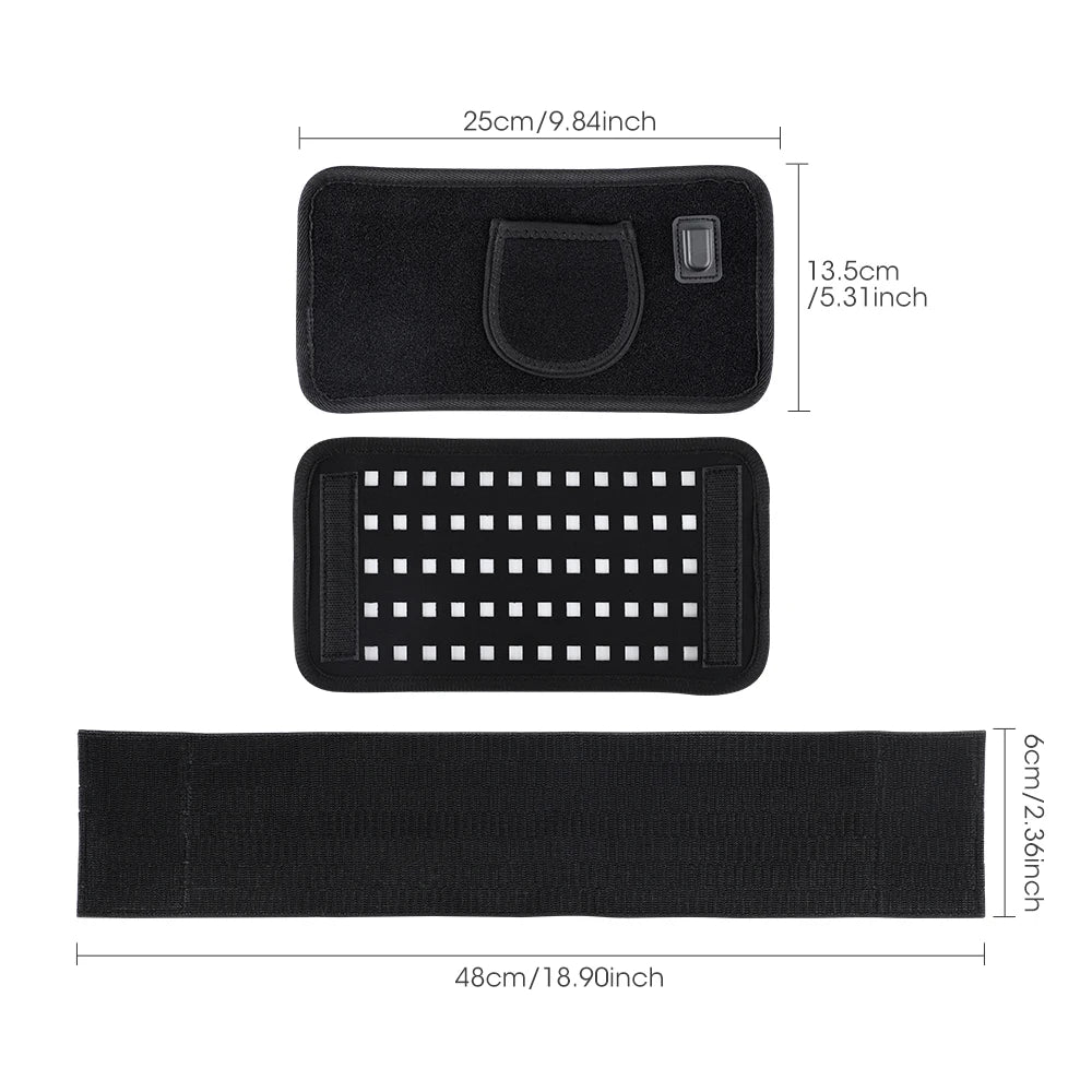 Home Use Infrared Light Therapy Belt for Waist Care and Skin Rejuvenation