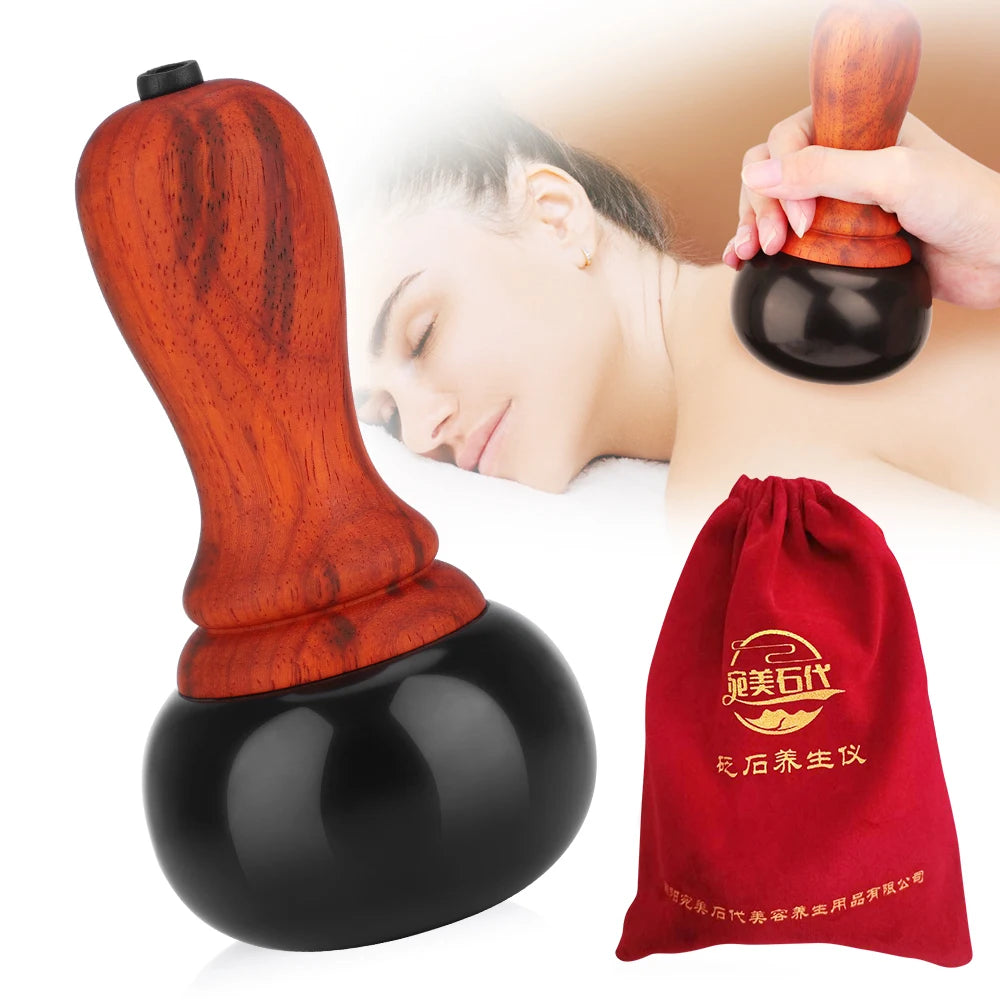 Home spa electric hot stone massager for body relaxation and soothing