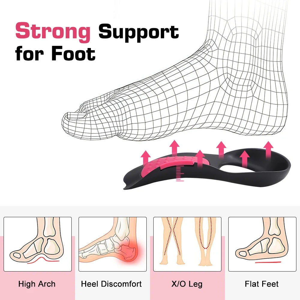 Daily footwear Arch Support Insoles for flat feet and fallen arches relief - 2