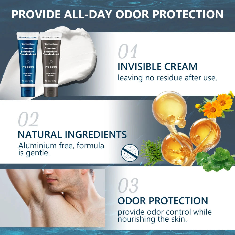 Daily use body deodorant stick with long lasting odor protection control - 4