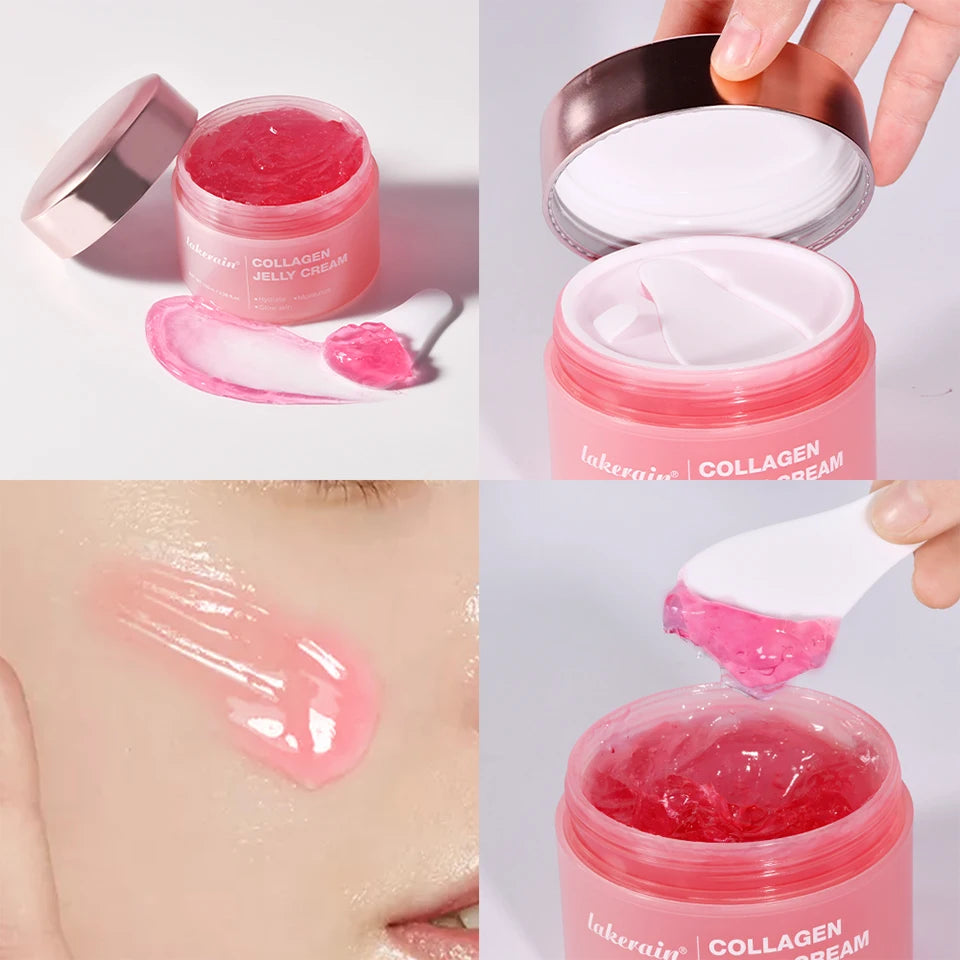 Daily Skincare Routine Collagen Jelly Cream and Peel Off Mask Set - 33