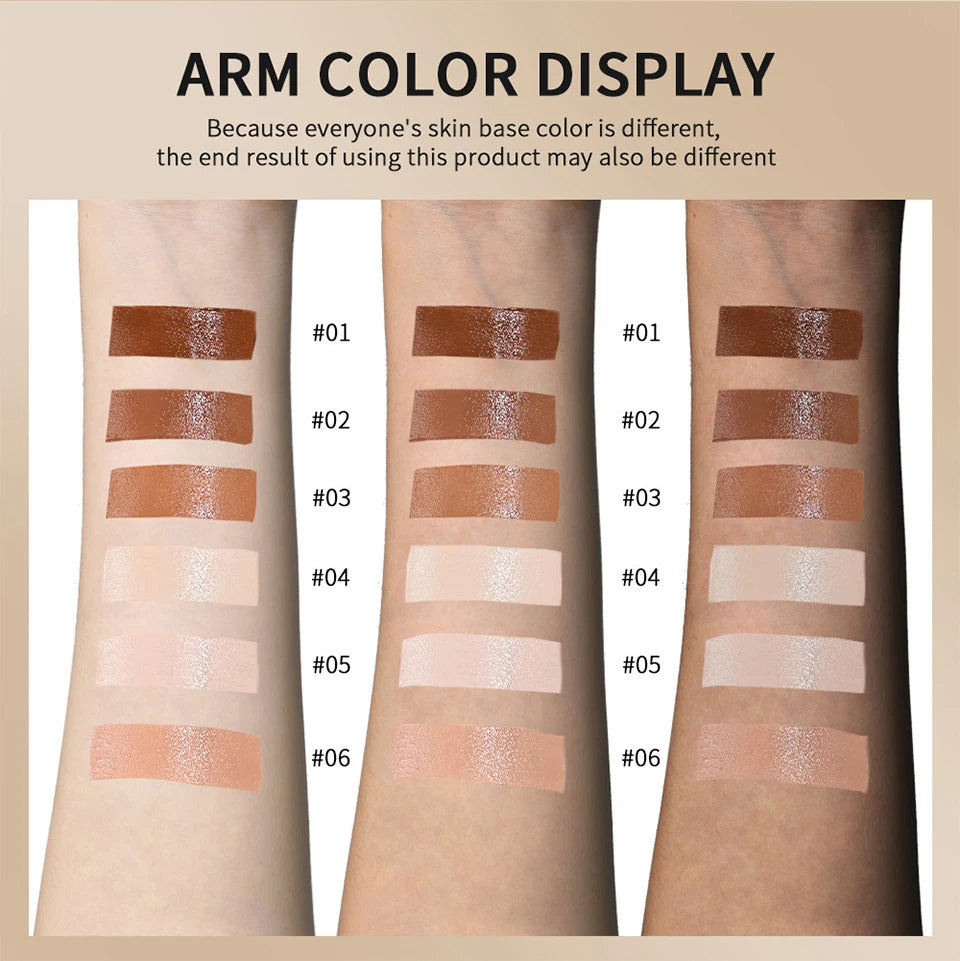 Christmas Gift Foundation Stick Pressed Powder Makeup Kit Matte Cosmetic