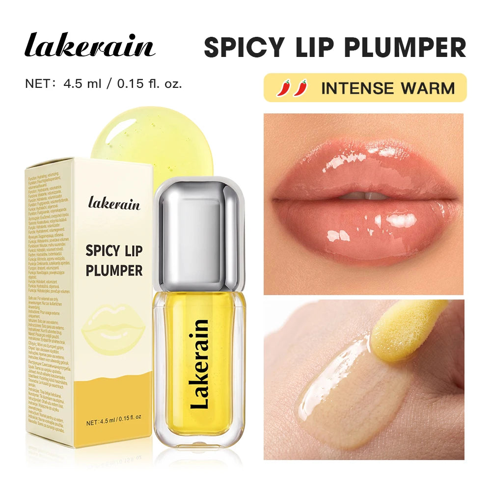 Daily Makeup Routine Spicy Lip Plumper Serum for Fuller Lips Gloss - 19