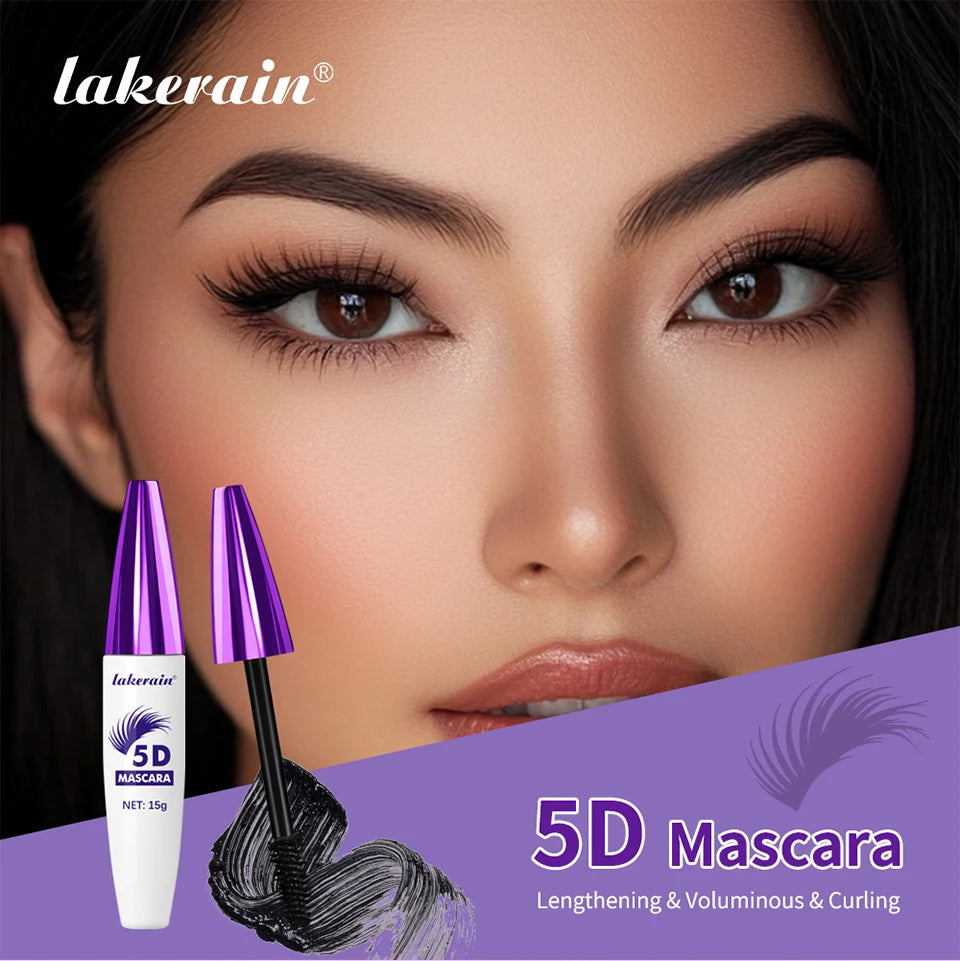 Daily Makeup 5D Mascara Waterproof Lengthening and Volume Effect - 7
