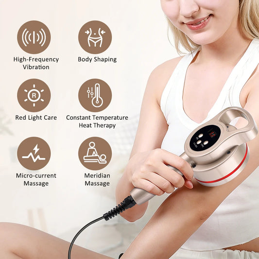 At Home Electric Meridian Brush Massager for Body Slimming and Relaxation