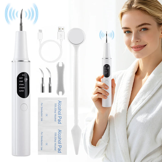 Home Teeth Ultrasonic Dental Scaler Tartar Plaque Remover for Cleaner Kit