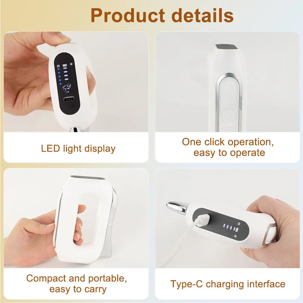 Home Body Muscle Relaxation Electric Fascia Knife Vibration Massager Tool - 5