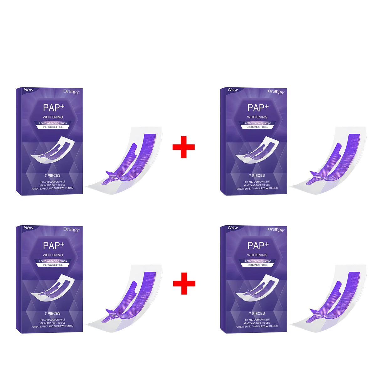 Bright Smile Teeth Whitening Strips for Stain Removal