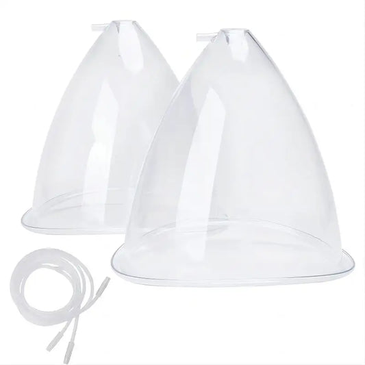 Home Spa Breast Enhancement Vacuum Cup Replacement Set For Body Massage
