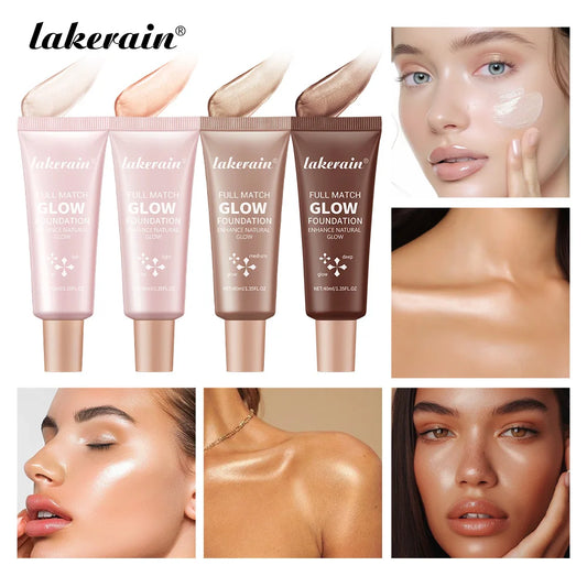 Paris Natural Glow Foundation for Radiant and Moisturizing Skin