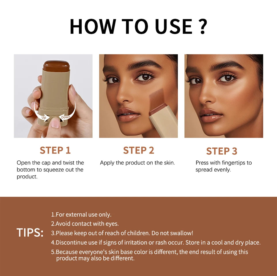 Travel makeup routine Matte Foundation Stick for smooth coverage - 29