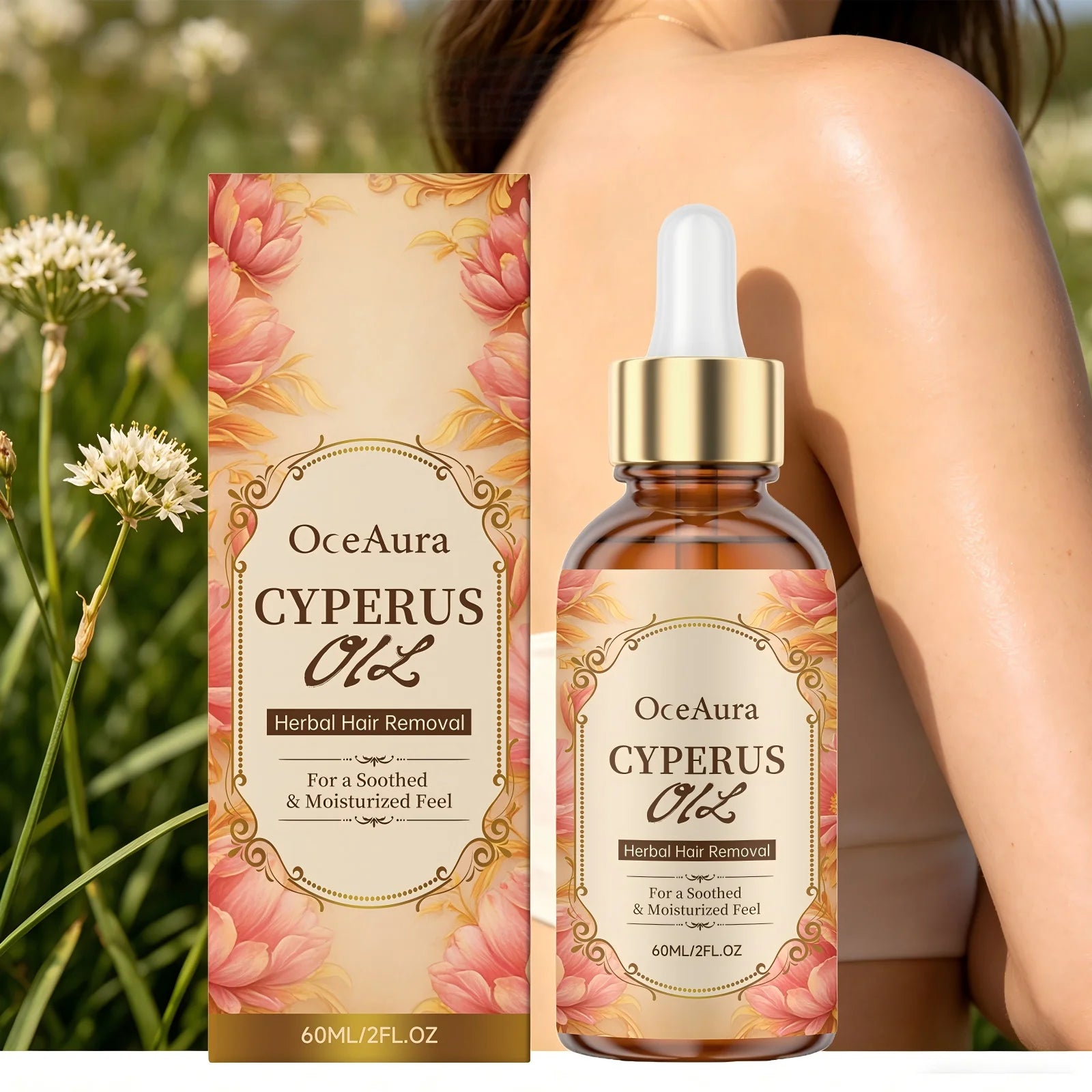 Smooth Skin Cyperus Oil Hair Growth Inhibitor for Soothed Hydration Care - 11