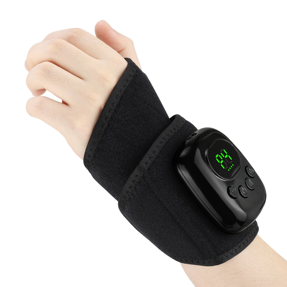 At home Cordless Wrist Massager with heat therapy and air compression - 35