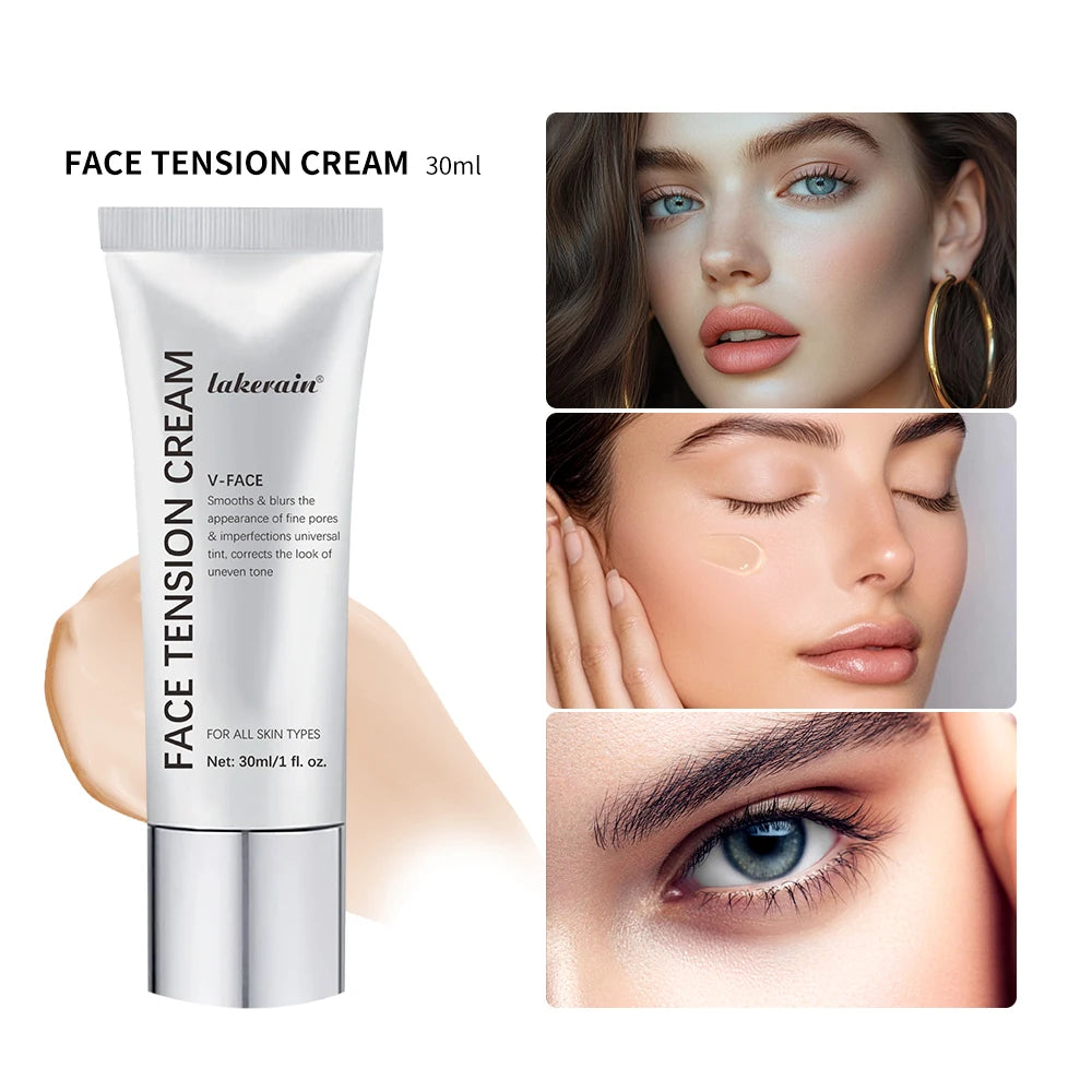 Flawless Makeup Face Tension Cream for Smooth and Even Skin Tone