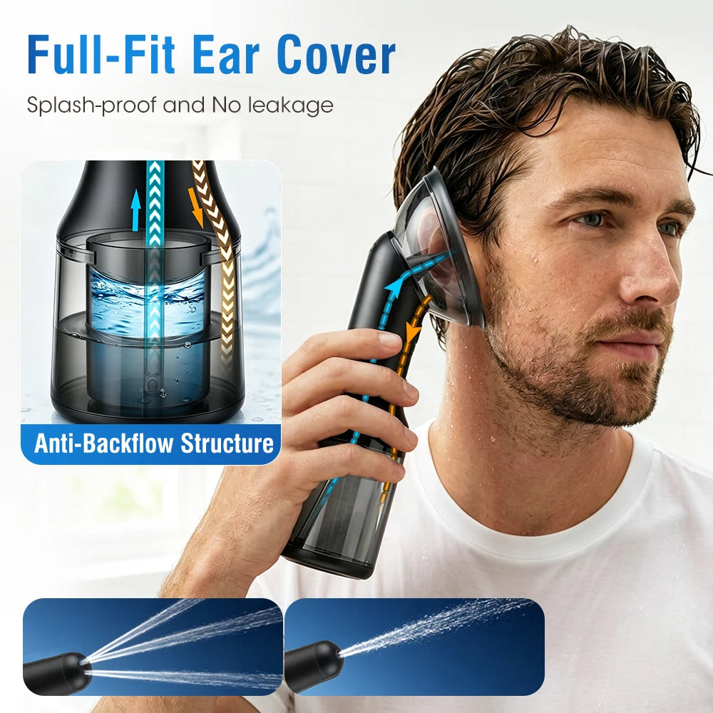 Home Hygiene Electric Ear Wax Removal Device Kit with Dual Pump System