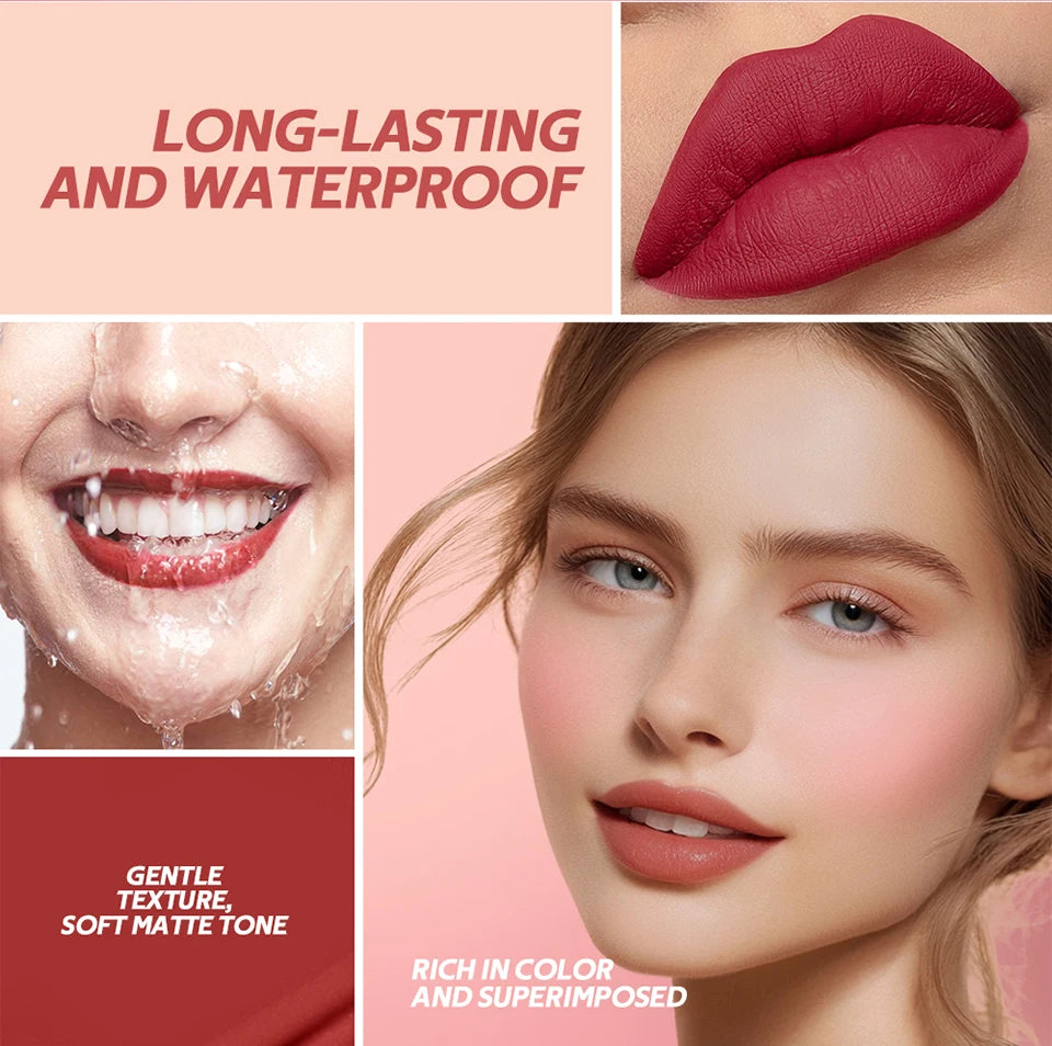 Daily Makeup Teddy Lip Tint With Long Lasting Waterproof Matte Finish