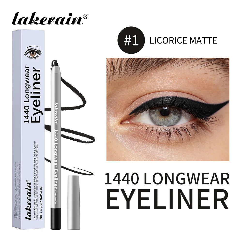 Daily Makeup Waterproof Eyeliner Pen Long-Lasting Smudge-Proof Formula - 24