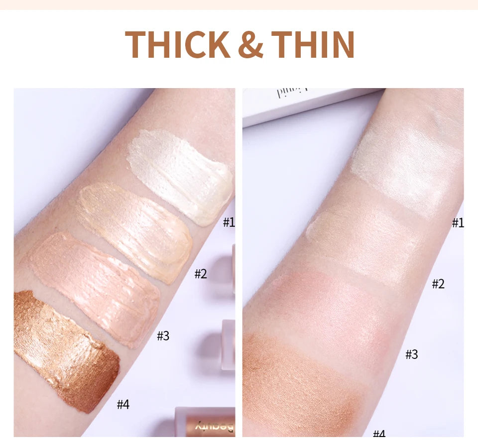 Daily Makeup Natural Light Liquid Highlighter for Radiant Glow