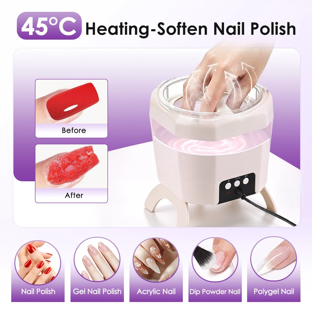 Home Manicure Nail Dryer and Gel Polish Remover for Fast Drying Care - 9