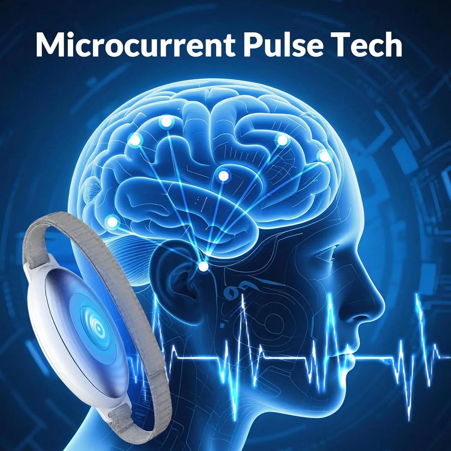 Better Sleep Handheld Microcurrent Pulse Massager for Relaxation Support - 2