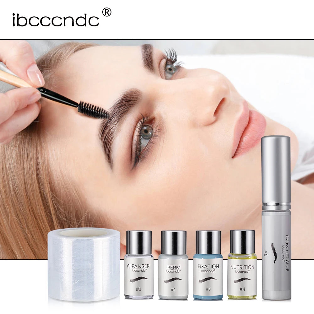 Professional Brow Lamination Kit for At Home Eyebrow Shaping and Perming - 3