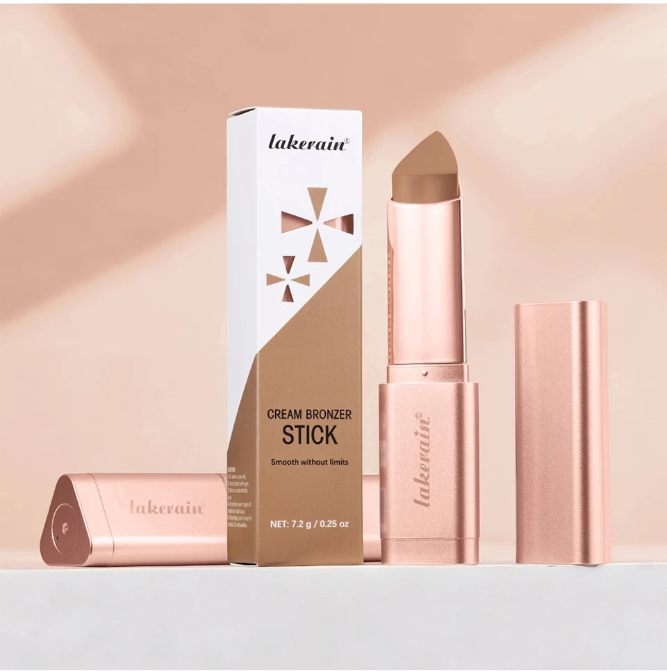 Daily Makeup Routine Contour Bronzer Stick for Sculpted Looking Face
