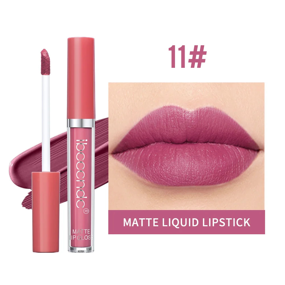Daily Makeup Matte Velvet Lip Gloss Lipstick Waterproof Non-stick Cup - 25