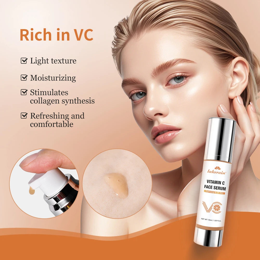 Daily Skincare Routine Vitamin C Face Serum for Hydrating and Firm Skin