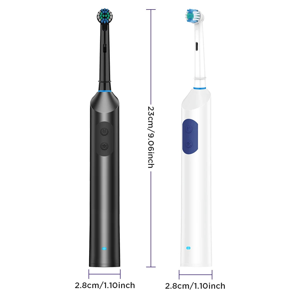 Home Cleaning Rotating Electric Toothbrush for a Brighter Smile