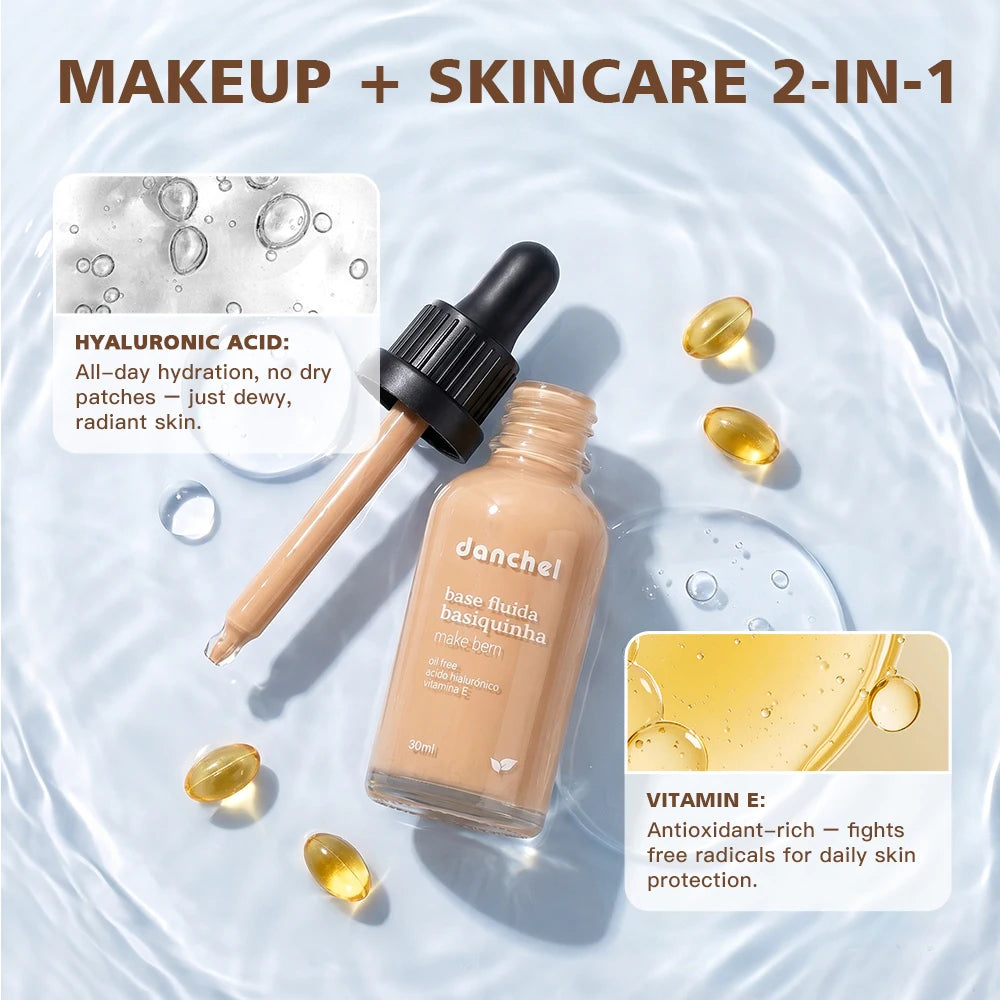 Daily Makeup Lightweight Liquid Foundation for Soft Matte Coverage - 14