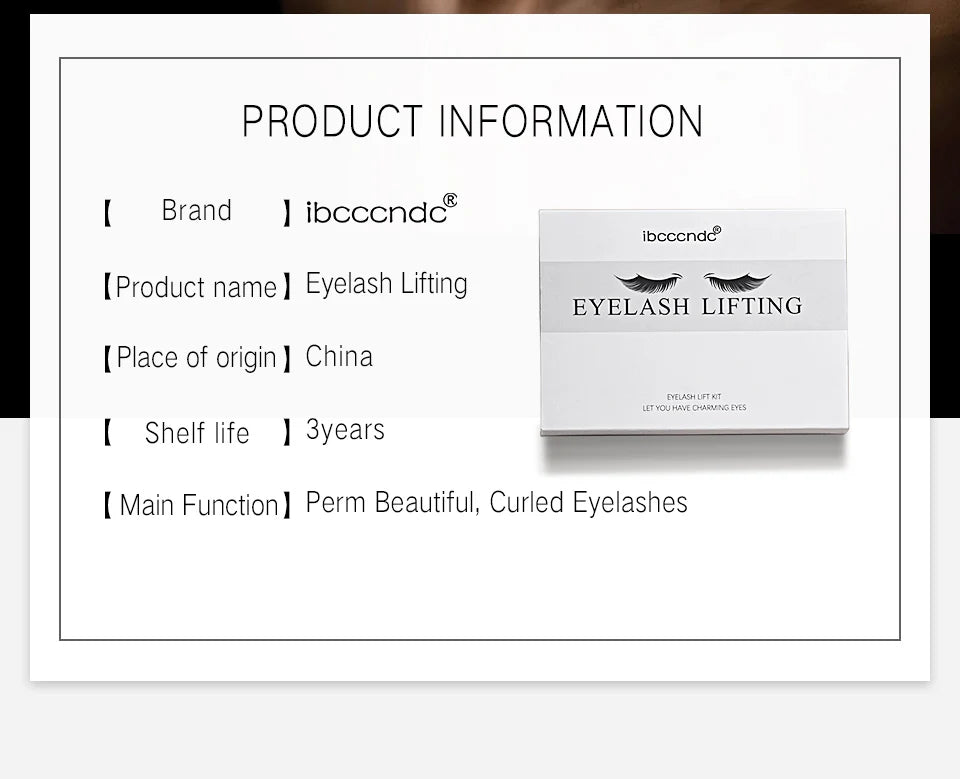 Home Use Eyelash Lifting Kit for Semi Permanent Curl