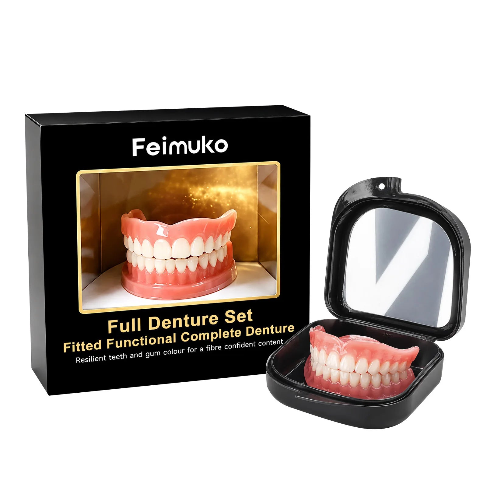 Daily Oral Care Silicone Dentures For Natural Smile And Comfort - 14