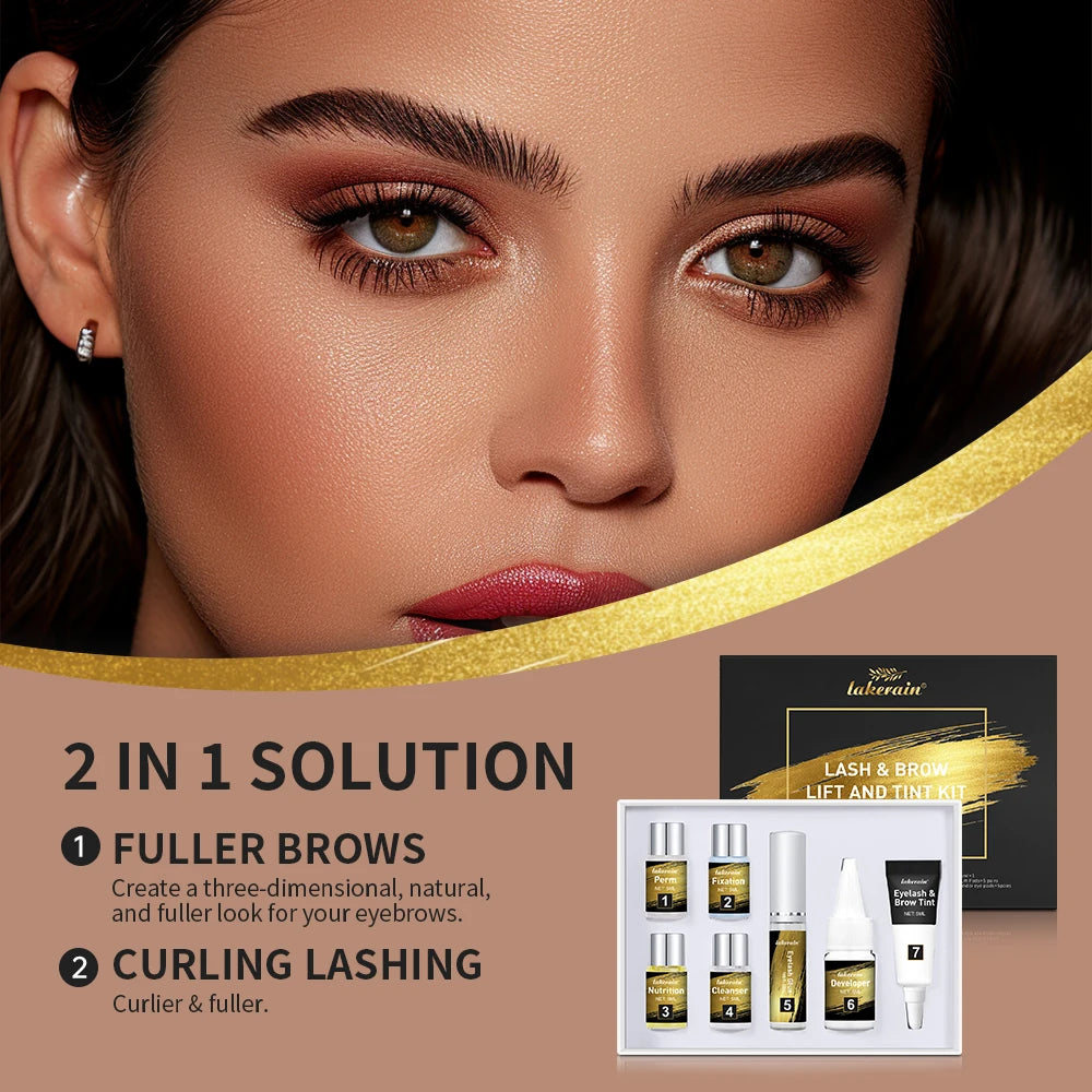 Salon Home Use Lash And Brow Lift And Tint Kit Professional Curling Tool