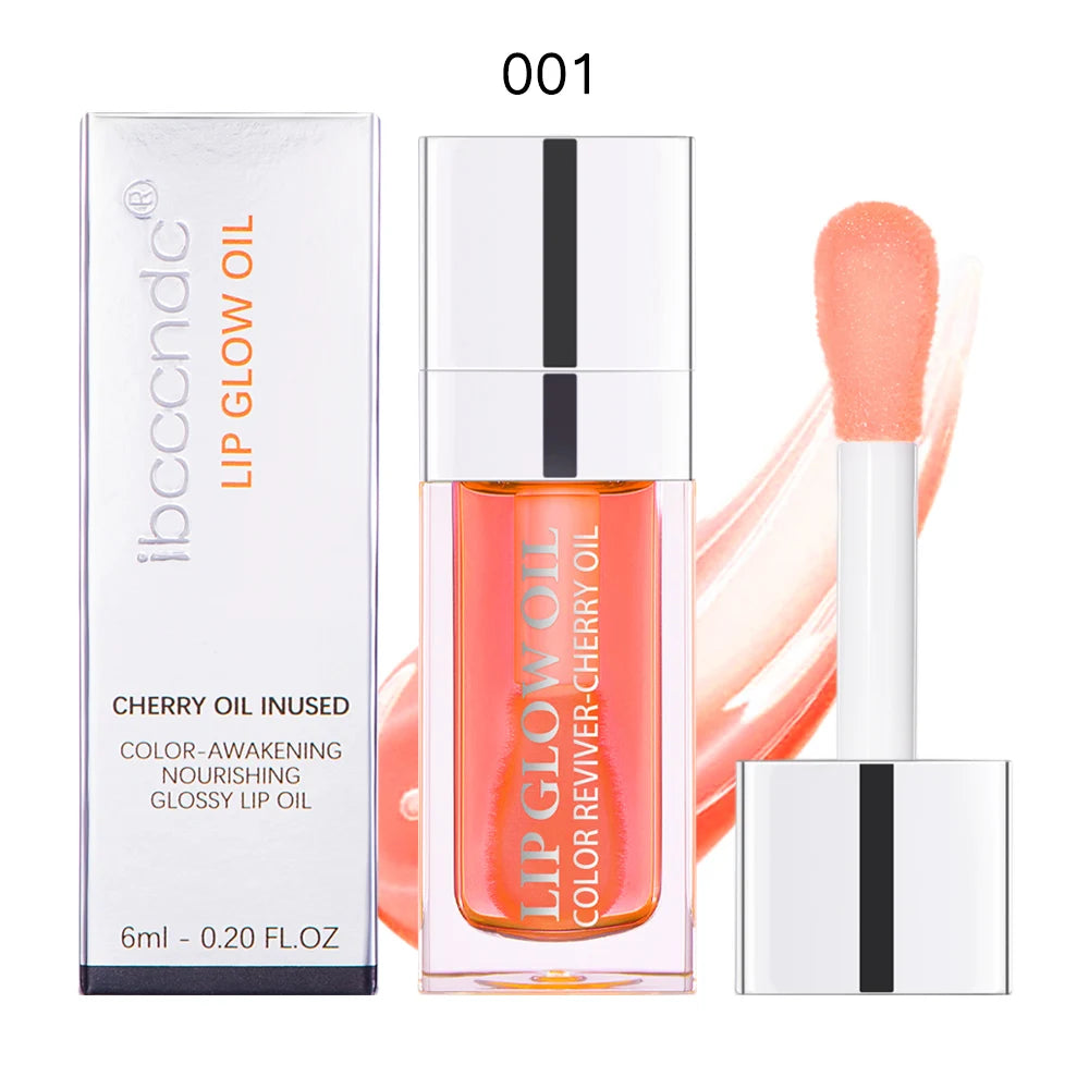 Daily Makeup Lip Oil Plumping Lip Gloss for Hydrated Shine
