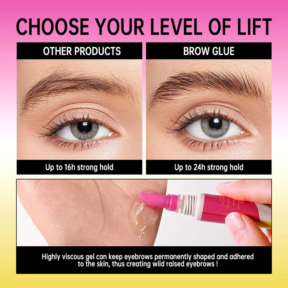 Eyebrow Makeup Brow Lamination Gel For A Long Lasting Strong Lifted Hold - 8