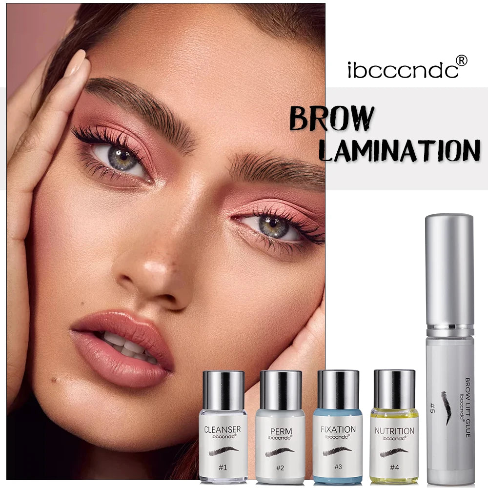 Professional Brow Lamination Kit for At Home Eyebrow Shaping and Perming
