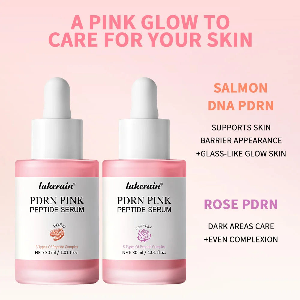 Daily Skincare Salmon Pdrn Pink Peptide Serum And Volume Multi Balm Set