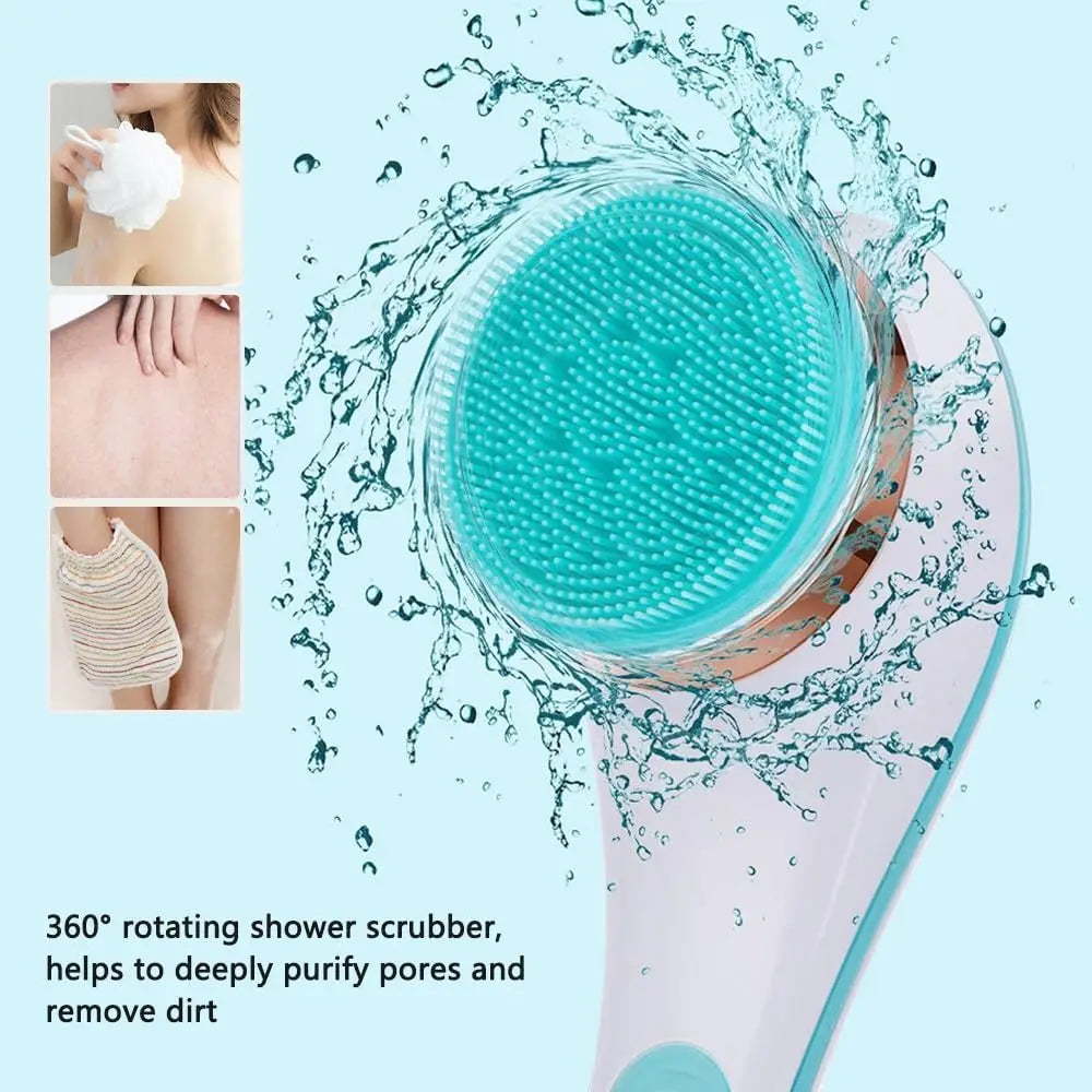 Bathroom Electric Bath Brush Rotating Body Scrubber - 2