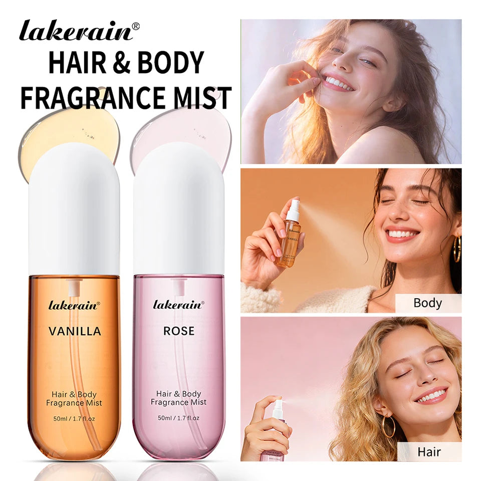Daily Dating Vanilla and Rose Fragrance Mist Perfume for Fresh Scent
