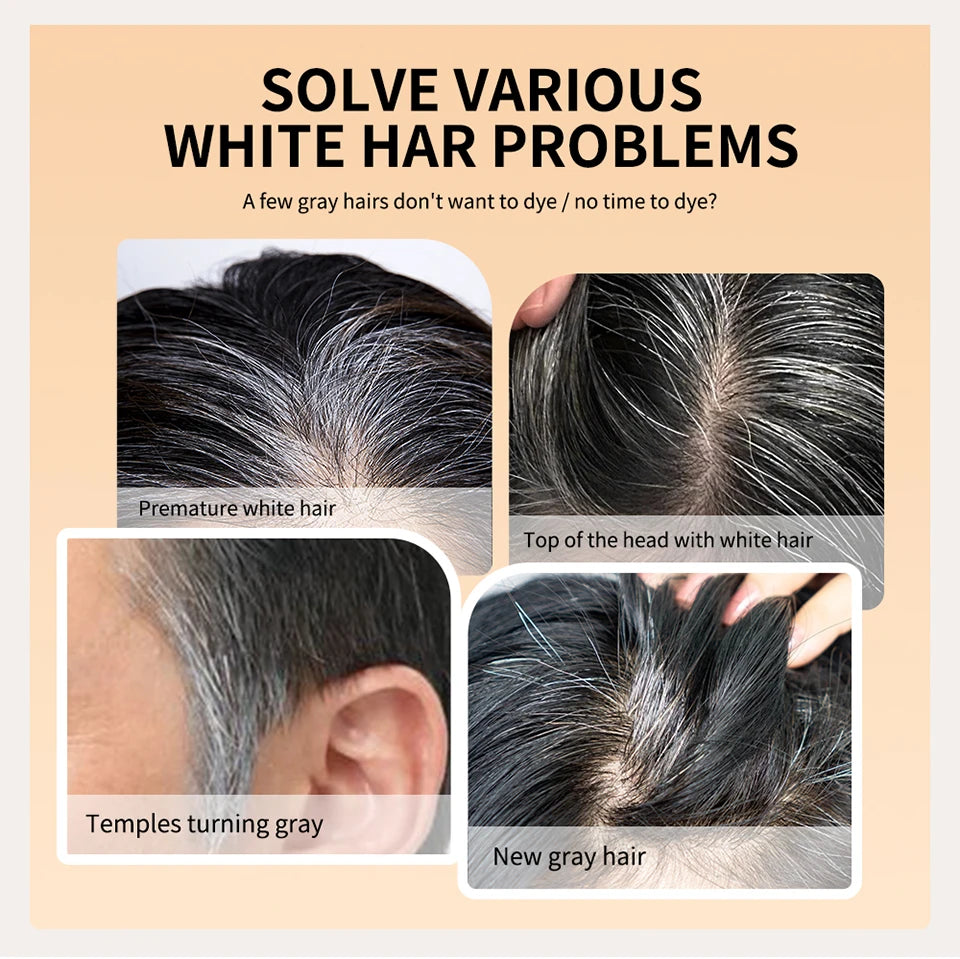 At Home Hair Touch Up Hair Dye Stick for Gray Coverage - 13