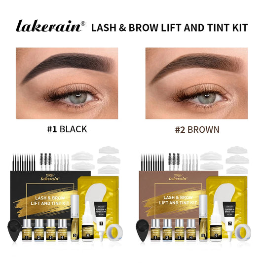 Beauty Salon Lash Lift and Tint Kit for Long Lasting Curls