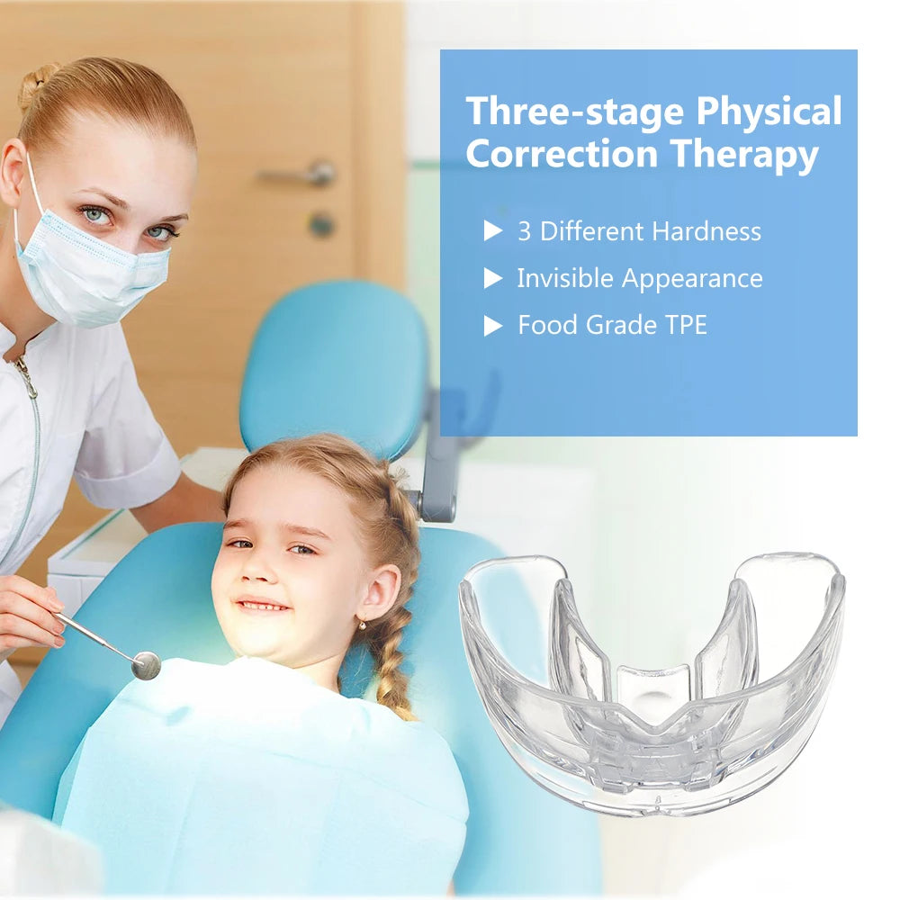 Kid teeth alignment dental trainer for home use