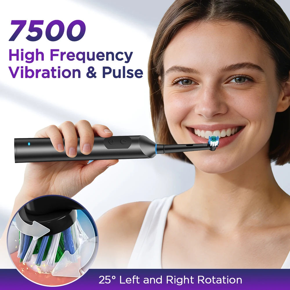 Home Cleaning Rotating Electric Toothbrush for a Brighter Smile - 8