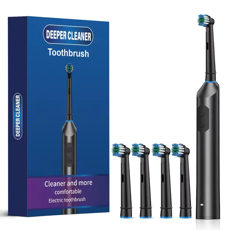 Home Cleaning Rotating Electric Toothbrush for a Brighter Smile - 20