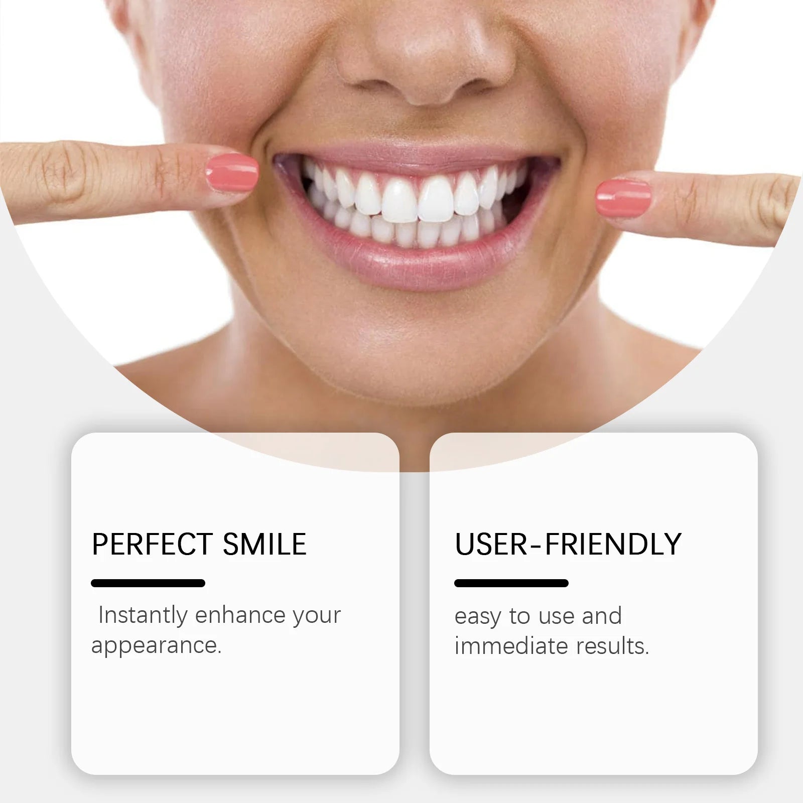 Daily Smile Soft Silicone Denture Kit For Natural Missing Teeth Repair - 12